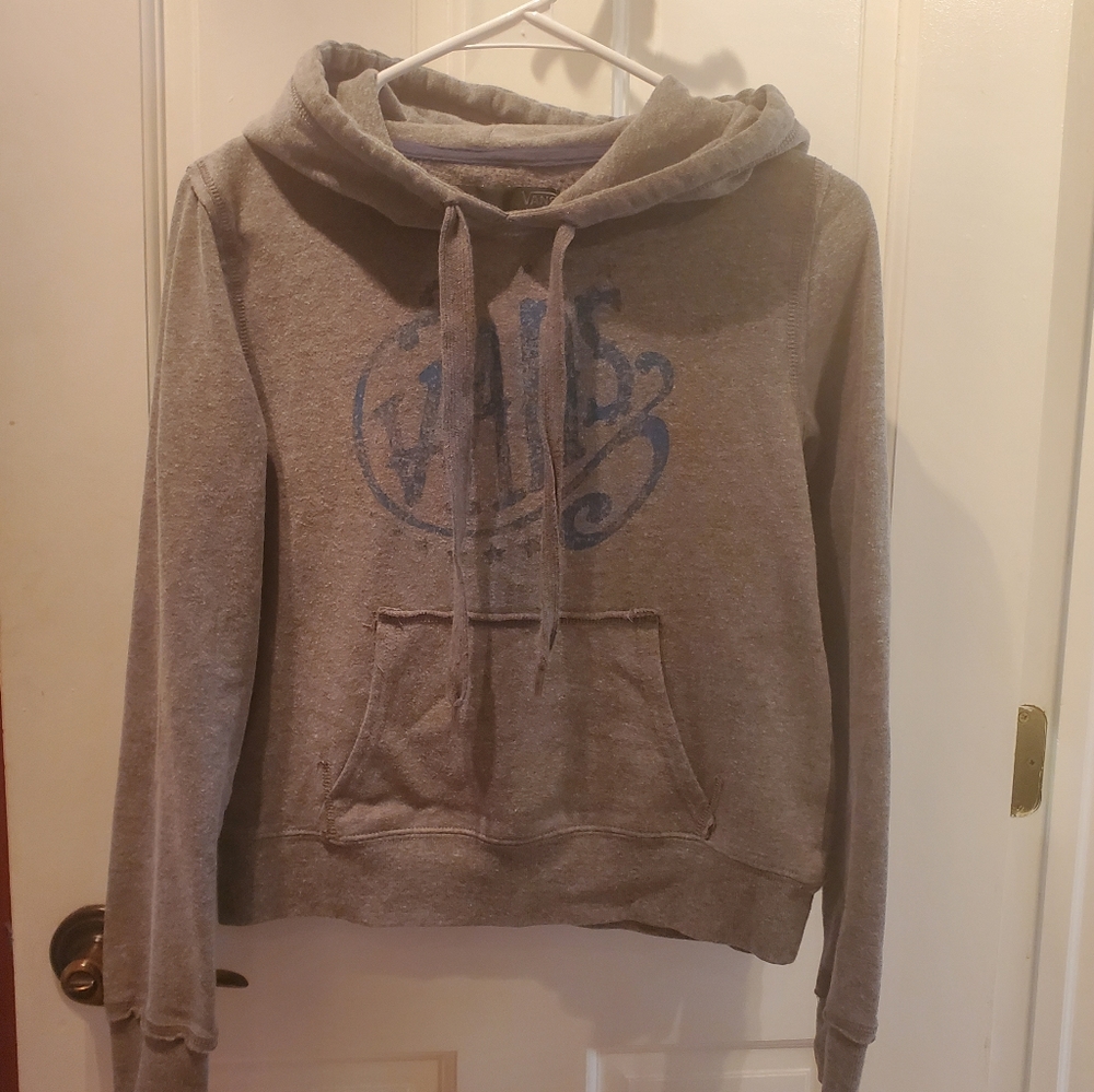 Vans Grey Hoodie - Picture 1 of 5
